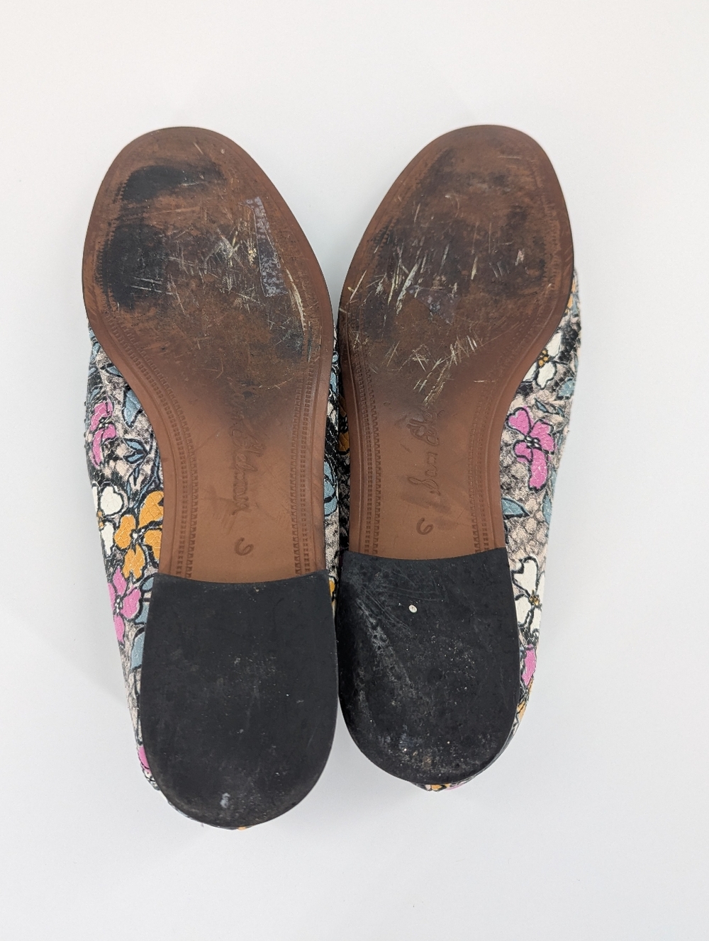 Sam Edelman Loraine Floral Python Bit Loafers Office Workwear 6 Feminine Slip On - Picture 5 of 9